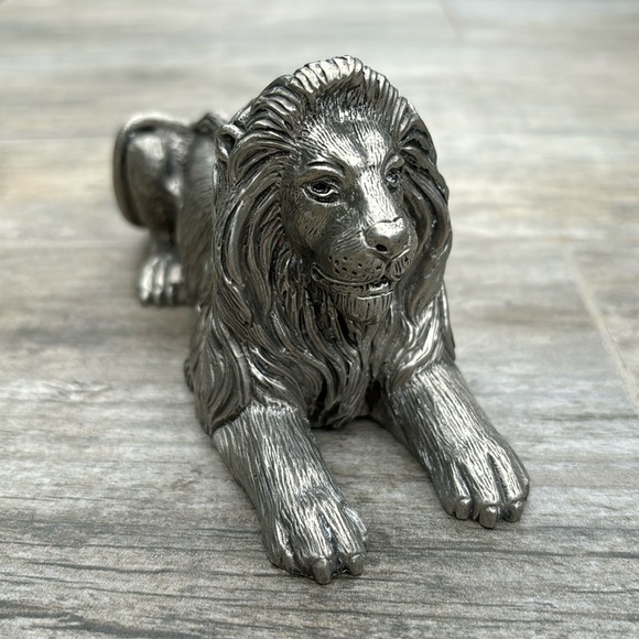 🦁 Royal Selangor Pewter Lion Collectible - Picture 1 of 6